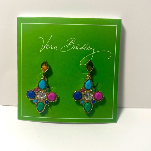 Vera Bradley Jewelry - Vera Bradley Stardust Drop Earrings